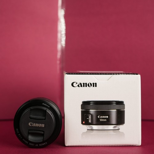 Obiettivo canon 50mm 1 - ef, f/1.8
