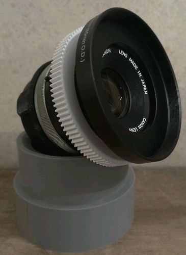 Cine mod canon fd50mm - canon, f/1.8