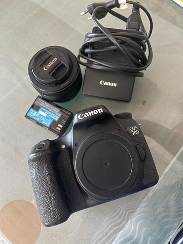 Canon eos 70d with - canon, ef